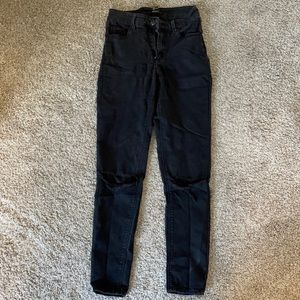 Black skinny jeans